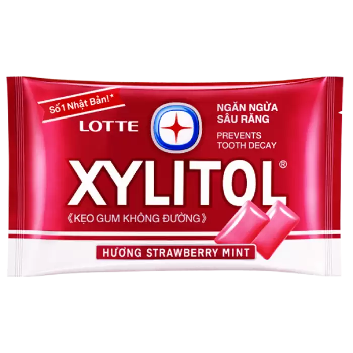 ����������� ������� �� ������ �������� � ���� Xylitol Strawberry Mint