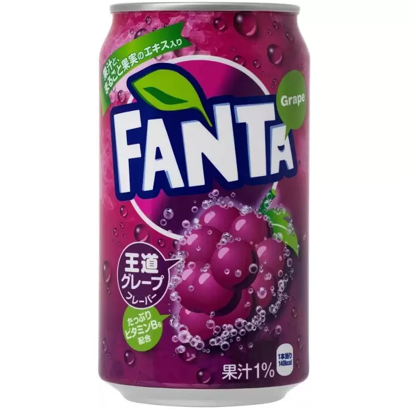 ������� ������������ FANTA GRAPE ��������, ������, 350 ��
