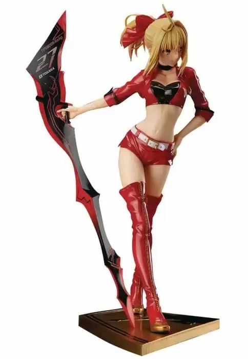������� Plusone, Stronger Fate/EXTRA - Saber EXTRA - 1/7 - Type-Moon Racing ver. Figure