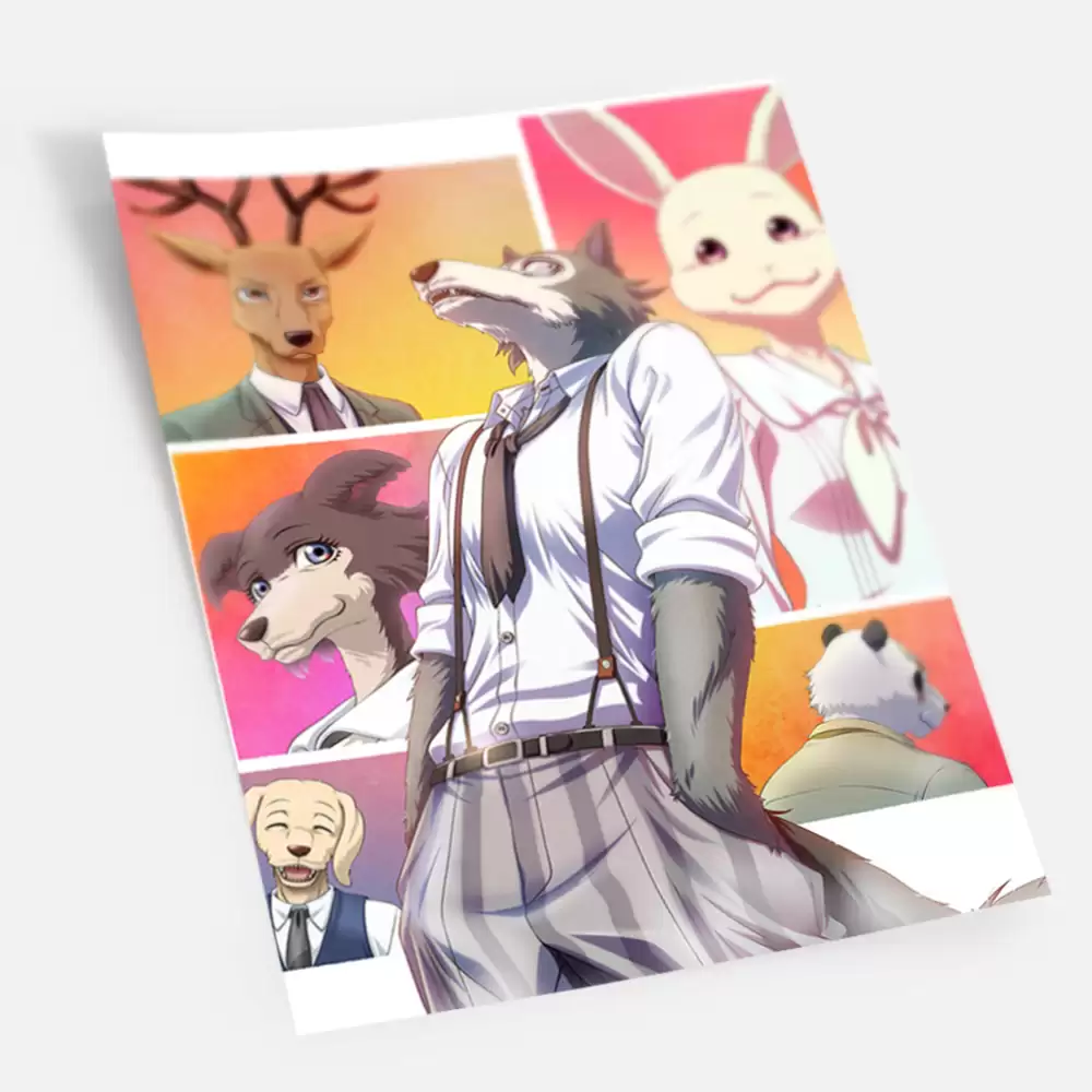 ������ "Beastars" Legosi, Haru � Louis