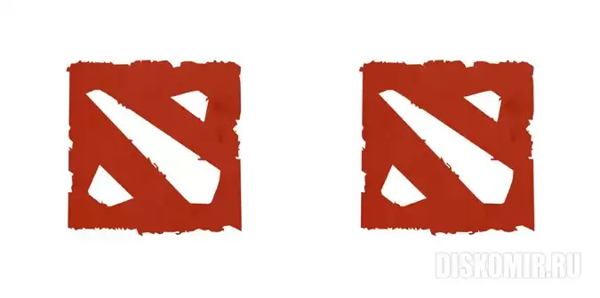 ���������� ������� ��� ���� Dota 2 Logo