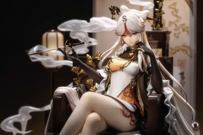 ������� Genshin Impact Ningguang Gold Leaf and Pearly Jade Ver. 1/7 Complete Figure