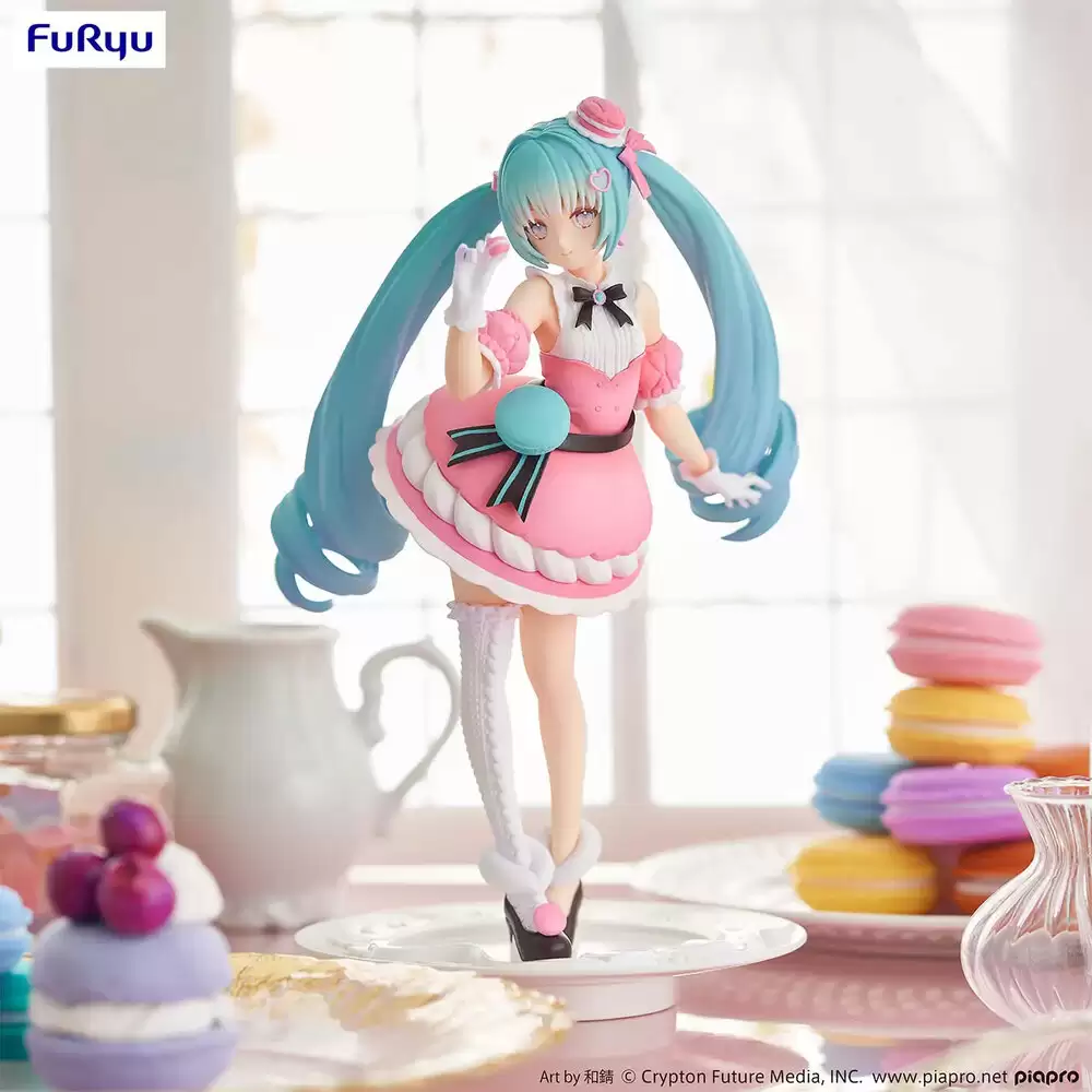 ������� Vocaloid Exc?d Creative Figure Sweet Sweets Macaron Hatsune Miku