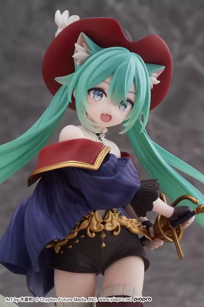 ������� Vocaloid Hatsune Miku Wonderland Figure Puss in Boots
