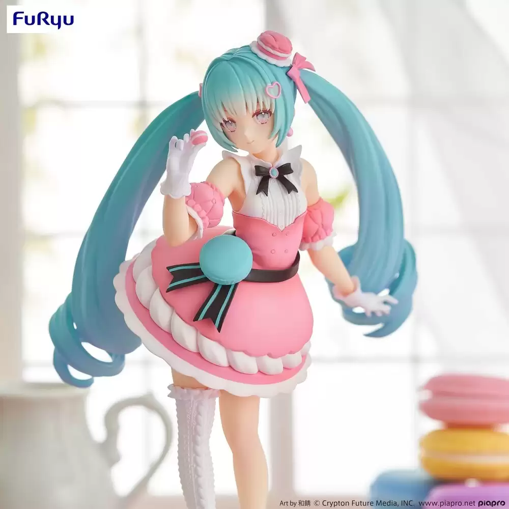 ������� Vocaloid Exc?d Creative Figure Sweet Sweets Macaron Hatsune Miku