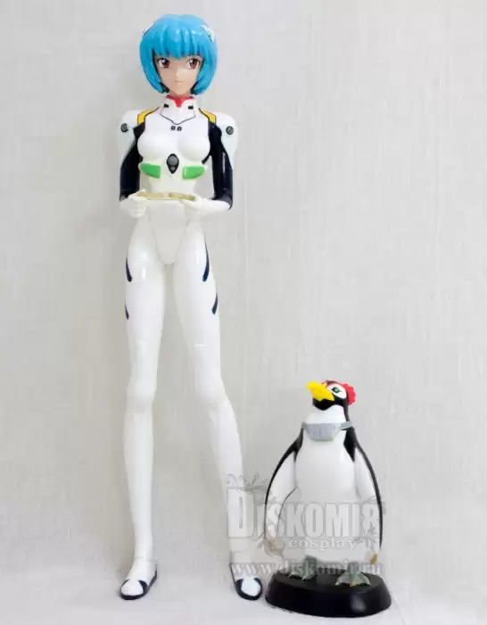������� Tsukuda Hobby Sega 1/6 Neon Genesis Evangelion Rei Ayanami w/ Penguin Pvc Figure