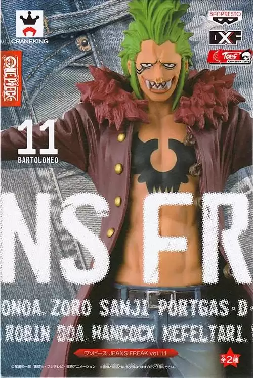 ������� Banpresto One Piece DXF Jeans Freak Bartolomeo Vol.11