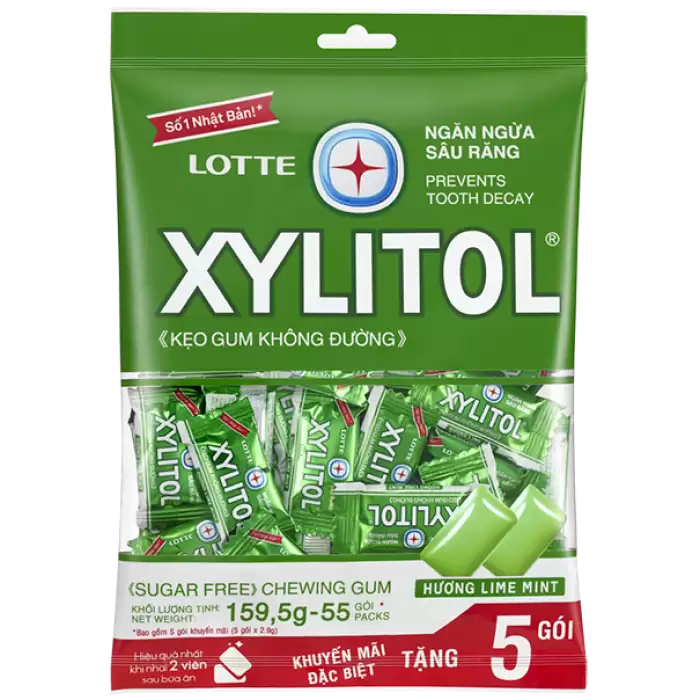 ����������� ������� Lotte ����� Xylitol Cool Mint �� ������ ����� � ���� � ������