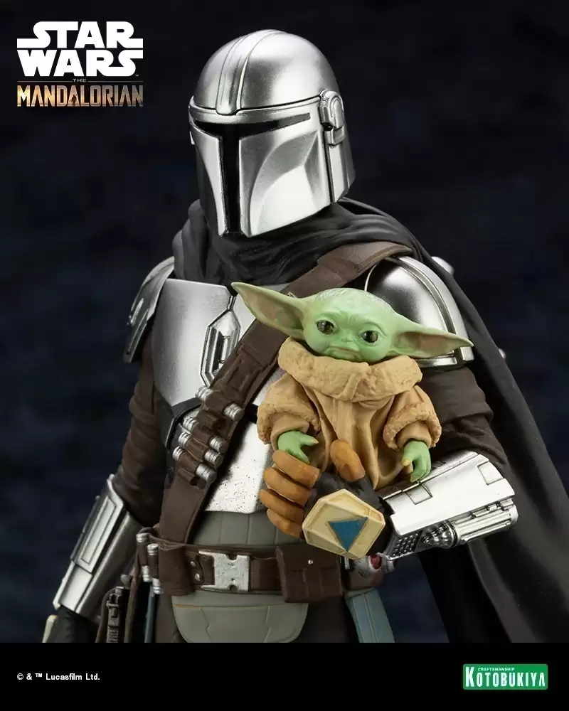 ������� Star Wars The Mandalorian: Mandalorian & Grogu with Beskar Staff