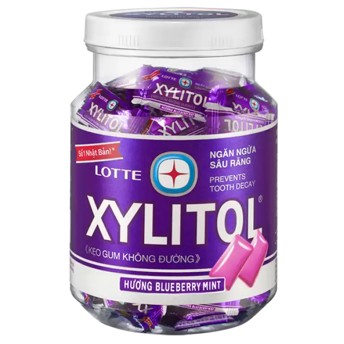 ����������� ������� Lotte ����� Xylitol Cool Mint �� ������ �������� � ���� � �����