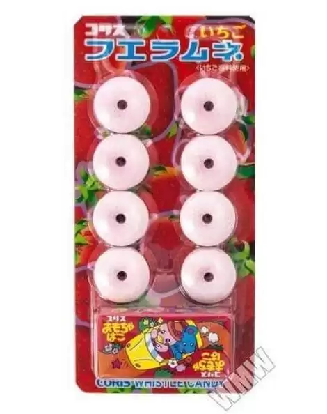 ���������� ��������� ������� Strawberry Whistle Ramune Candy