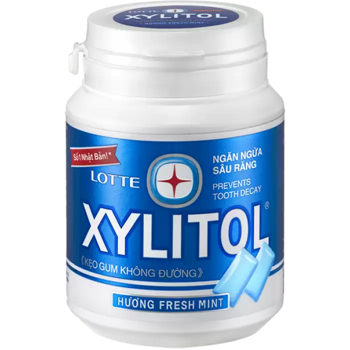 ����������� ������� Lotte ����� Xylitol Cool Mint �� ������ ������ ���� � �������