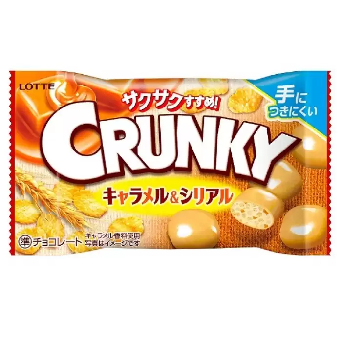 ��������� ���������� ������ � ��������� � ������� "Crunky Pop Joy Caramel & Cereal"