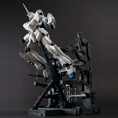 ������ ������� Unicorn Gundam HD Color +MS CAGE (MG)
