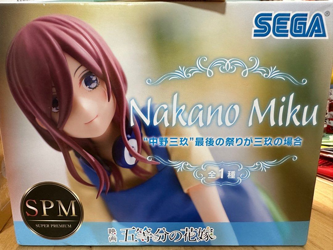 ������� Sega The Quintessential Quintuplets Miku Nakano The Last Festival