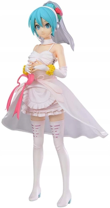 ������� Sega SPM Vocaloid Hatsune Miku DIVA White Dress
