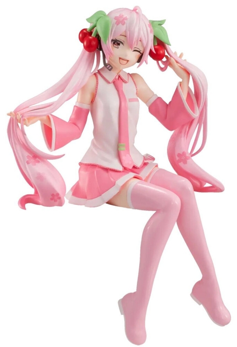 ������� Vocaloid Noodle Stopper Figure Sakura Miku Wink Ver.