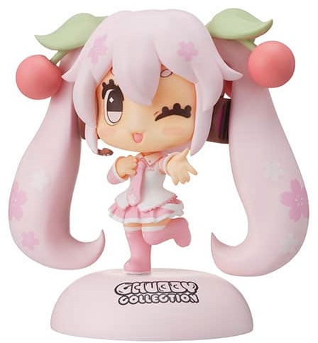 ������� Vocaloid Chubby Collection More Plus Figure Sakura Miku Pastel Variant