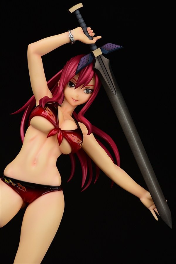 ������� Fairy Tail - Erza Scarlet Swimwear Gravure Style Ver. Fire 1/6