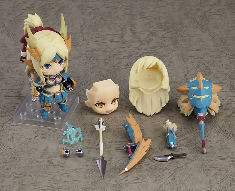 ������� Nendoroid 1407?DX Monster Hunter World: Iceborne Female Hunter Zinogre Alpha Armor Ver.