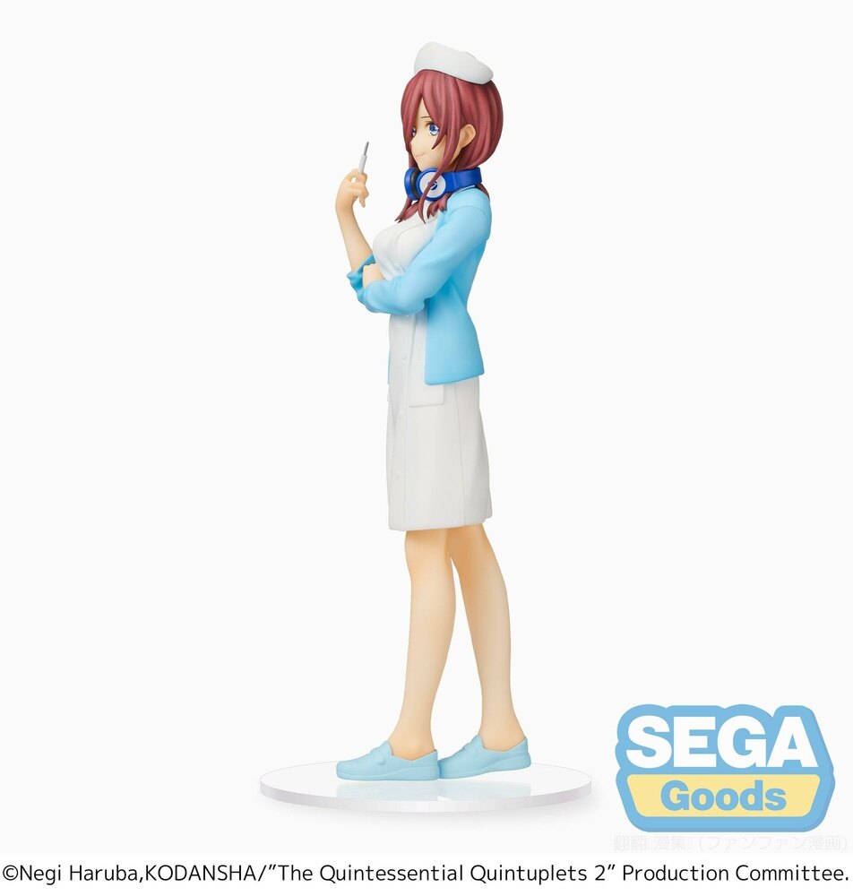 ������� Gotoubun no Hanayome SPM Figure Nakano Miku Nurse Ver.
