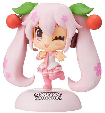 ������� Vocaloid Chubby Collection More Plus Figure Sakura Miku Normal Color