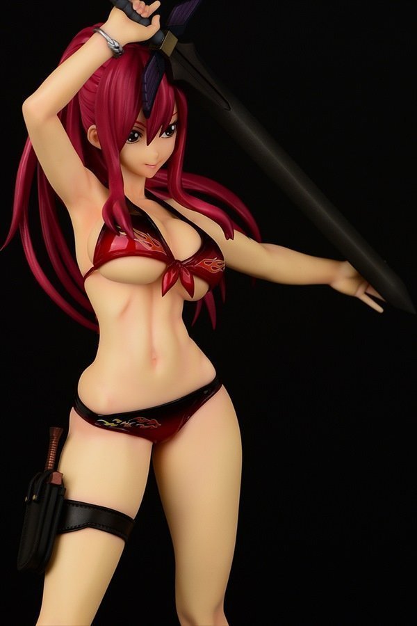 ������� Fairy Tail - Erza Scarlet Swimwear Gravure Style Ver. Fire 1/6
