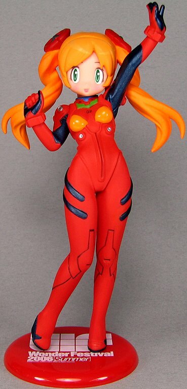 ������� Kaiyodo Evangelion Wonda-Chan Loves Reset x Asuka