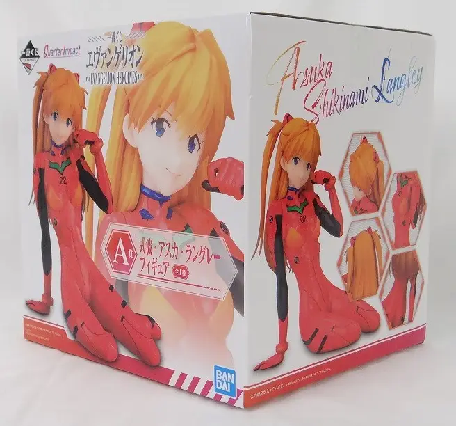 ������� Bandai Evangelion Ichiban Kuji Heroines Quarter Impact 1/4 Souryuu Asuka Langley