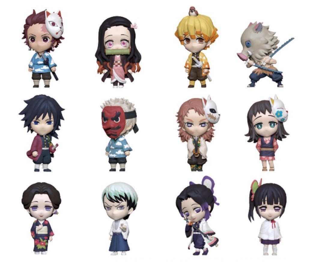 ������� � ������������ Demon Slayer Ani-Chara Heroes One Random Mini Figures Vol.1
