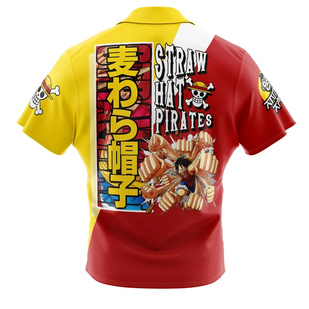 ������� Luffy One Piece Hawaiian