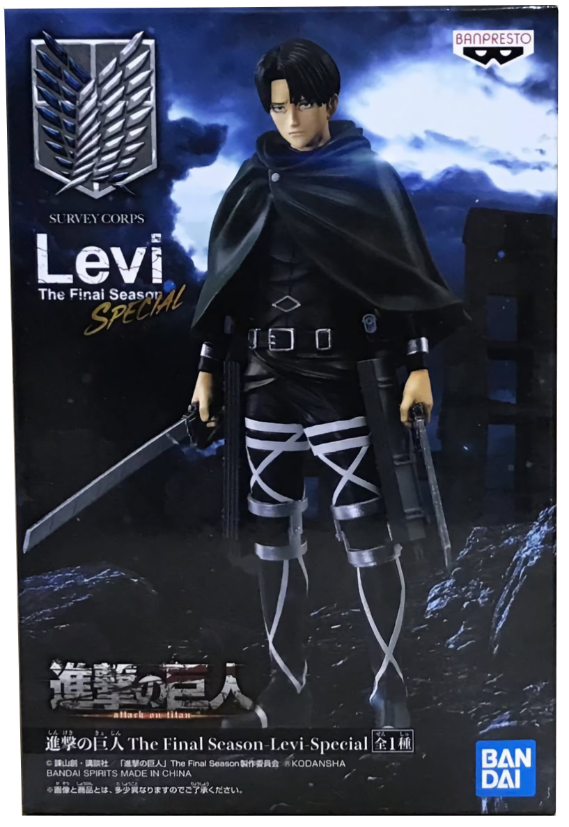 ������� Attack on Titan The Final Season Levi Special Figure