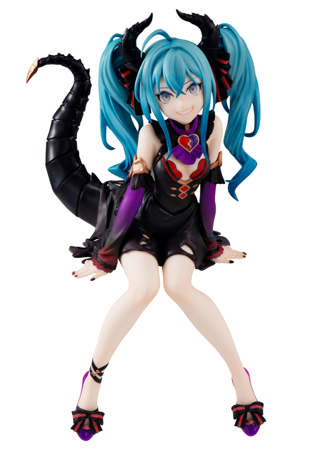 ������� Vocaloid Noodle Stopper Figure Hatsune Miku Villain Color Variation Ver.