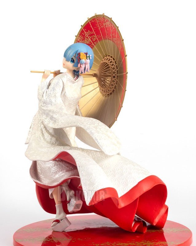 ������� ����� � �������������� ���� � ����o Rem Ram White Kimono Bride with umbrella Ver.