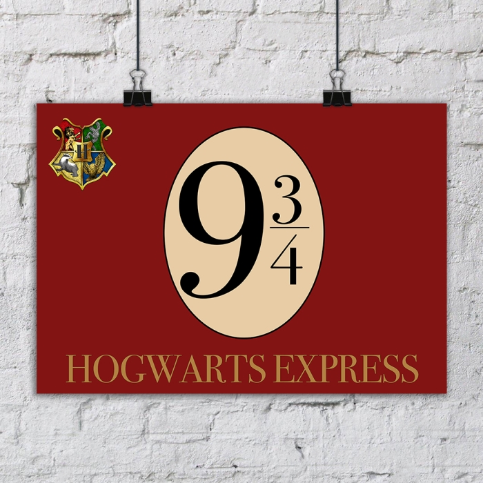 ������ ����� ������ Hogwarts Express Platform 9 3/4