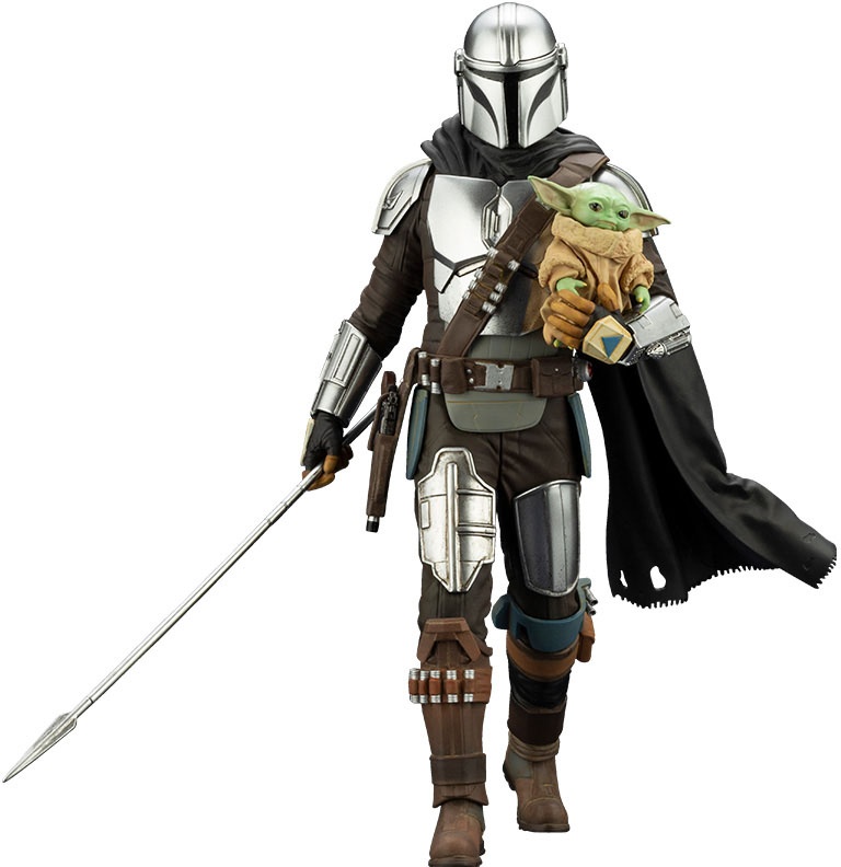 ������� Star Wars The Mandalorian: Mandalorian & Grogu with Beskar Staff