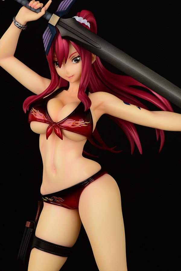 ������� Fairy Tail - Erza Scarlet Swimwear Gravure Style Ver. Fire 1/6