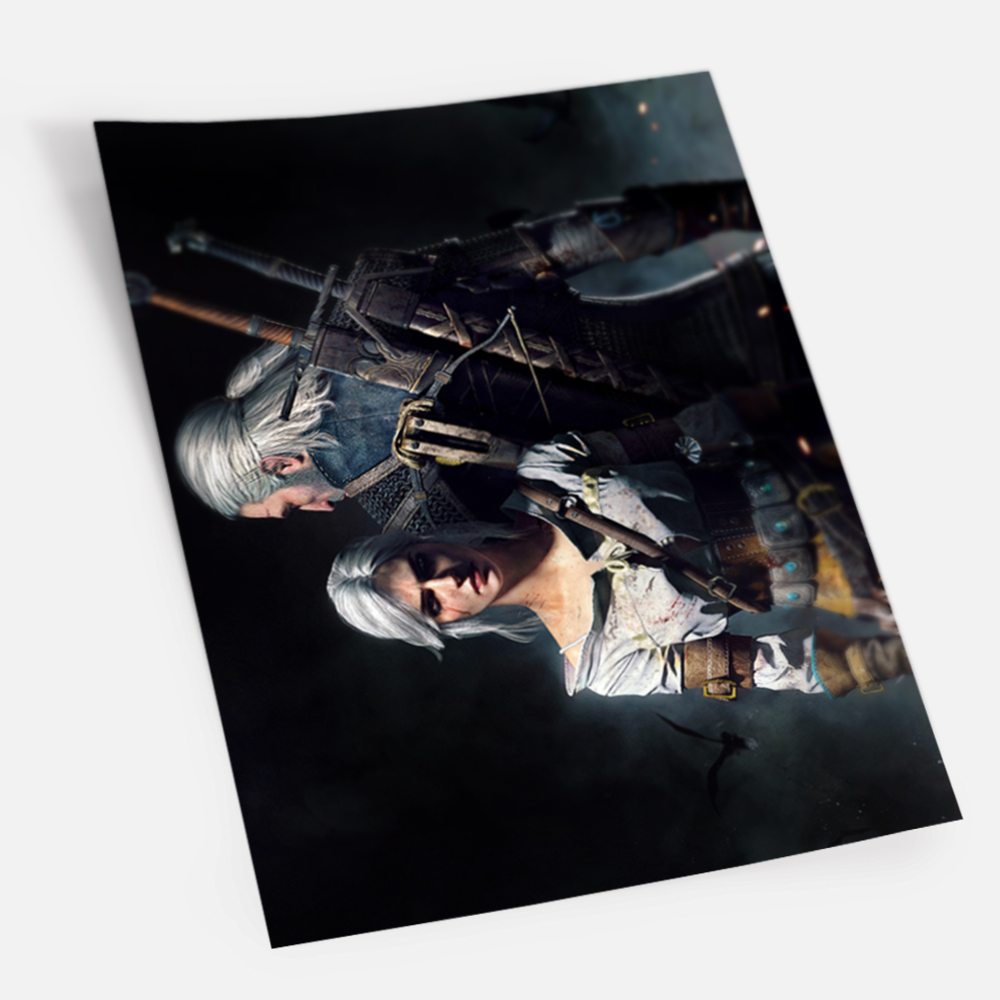 ������ ������� 3 Wild Hunt Geralt and Ciri