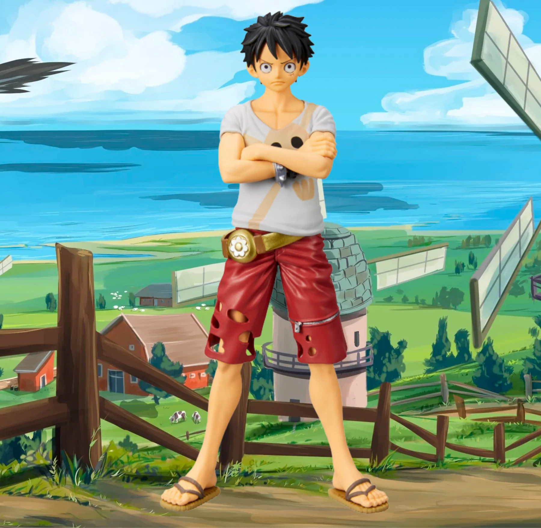 ������� Banpresto One Piece DXF Monkey D. Luffy The Grandline Men Vol.6