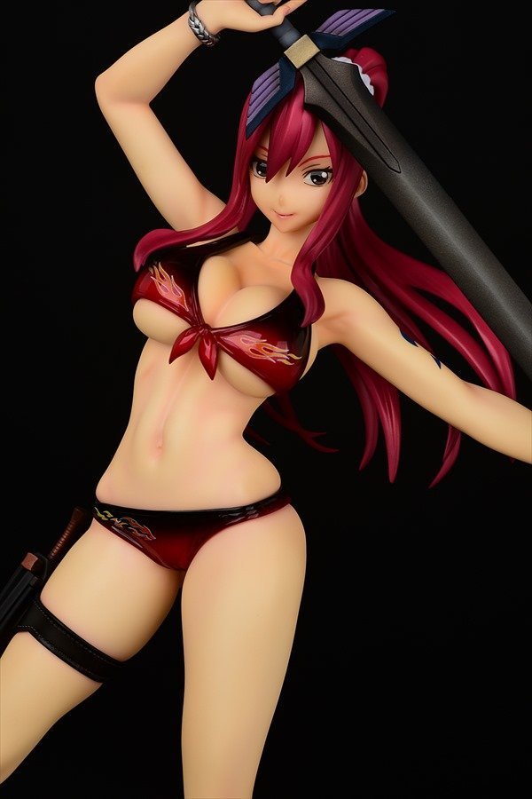 ������� Fairy Tail - Erza Scarlet Swimwear Gravure Style Ver. Fire 1/6