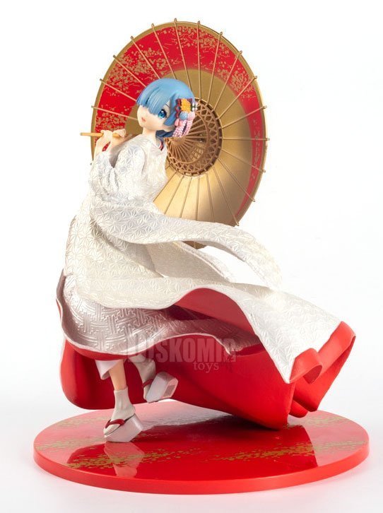 ������� ����� � �������������� ���� � ����o Rem Ram White Kimono Bride with umbrella Ver.