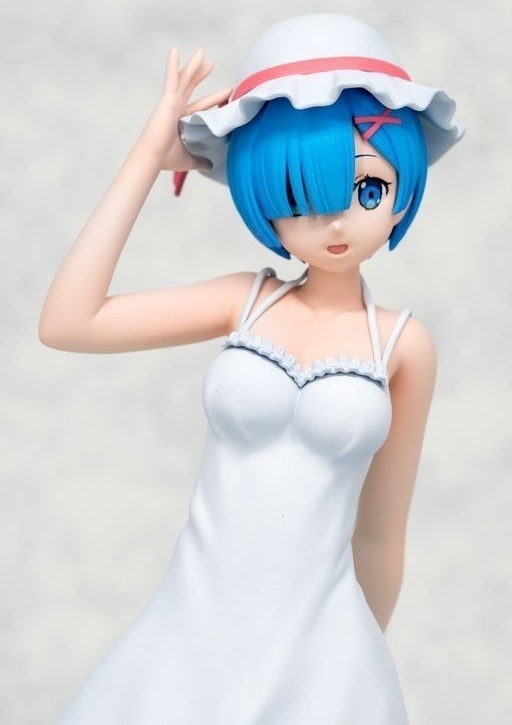 ������� Sega ReZero Rem White Summer Dress