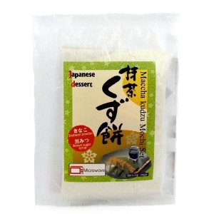 ������ ����� ���� � ������� ���� Macha Kudzu Mochi