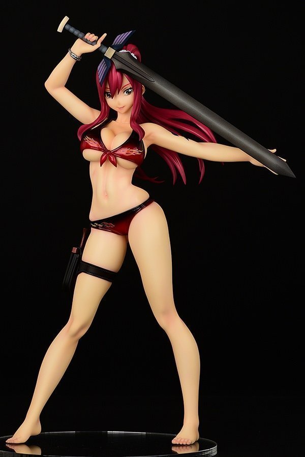 ������� Fairy Tail - Erza Scarlet Swimwear Gravure Style Ver. Fire 1/6