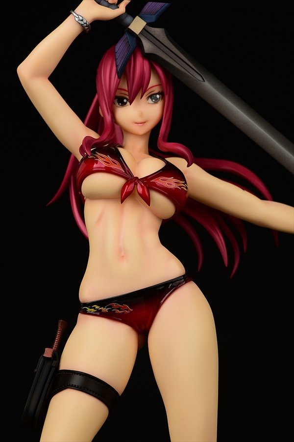 ������� Fairy Tail - Erza Scarlet Swimwear Gravure Style Ver. Fire 1/6