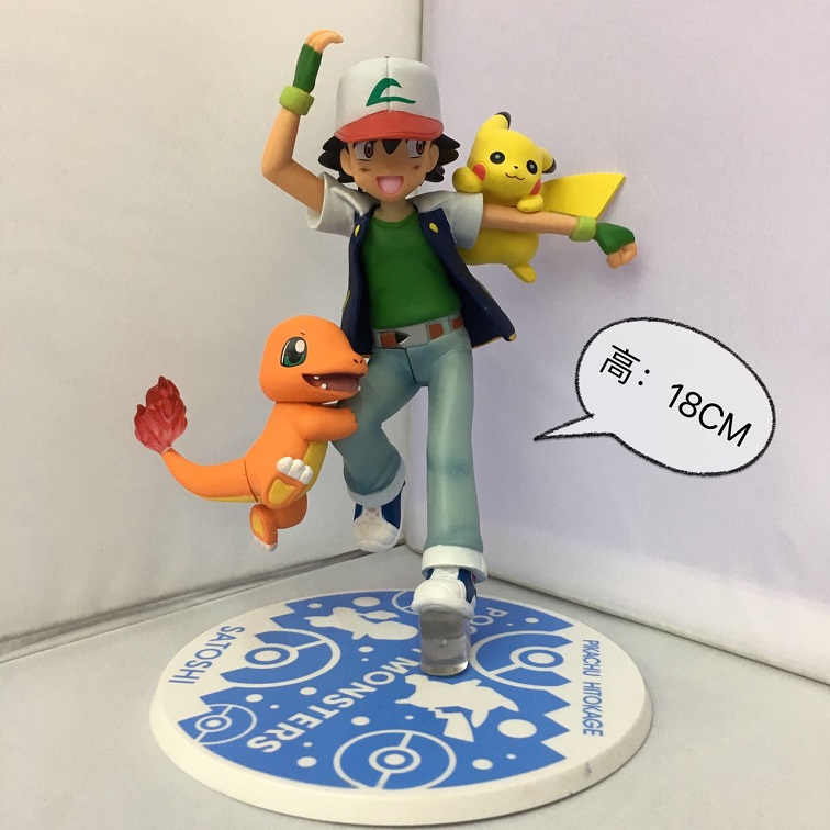 ������� �������: Ash & Pikachu & Charmander