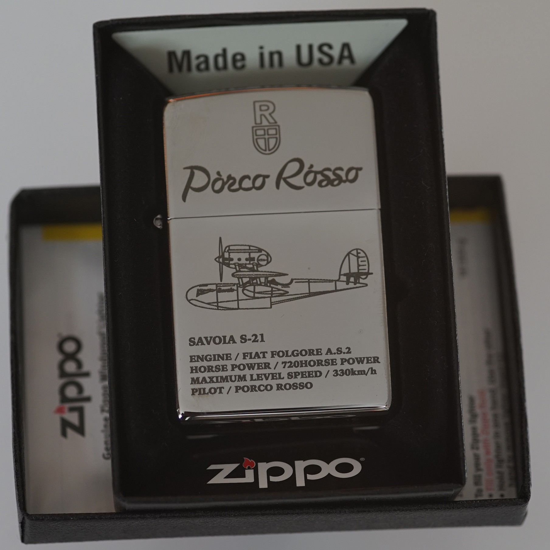 ��������� ������������ Zippo Porco Rosso