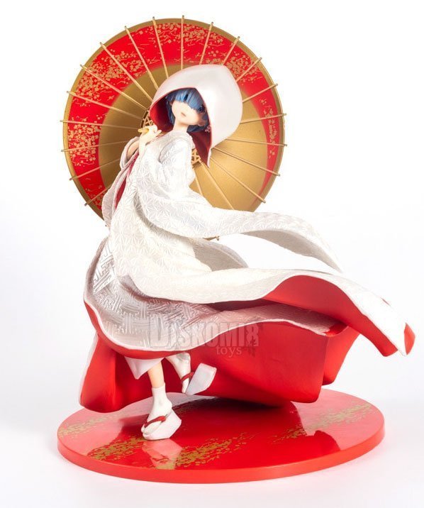 ������� ����� � �������������� ���� � ����o Rem Ram White Kimono Bride with umbrella Ver.