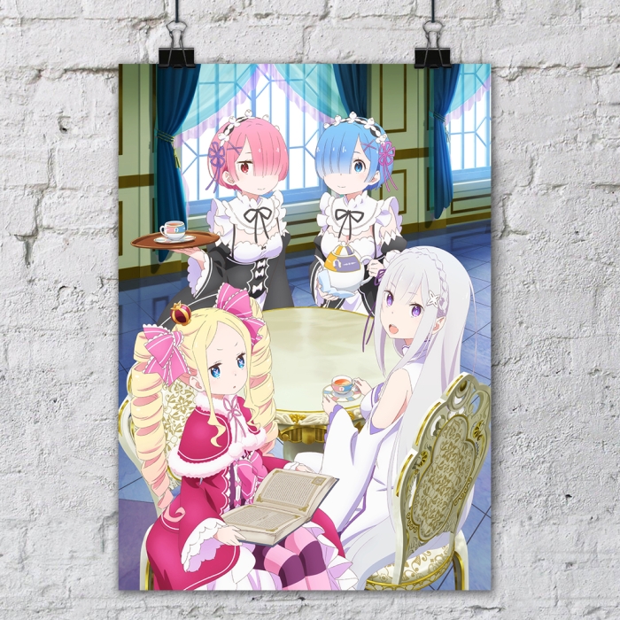 ������ ����� � �������������� ���� � ���� - Beatrice, Rem, Ram � Emilia