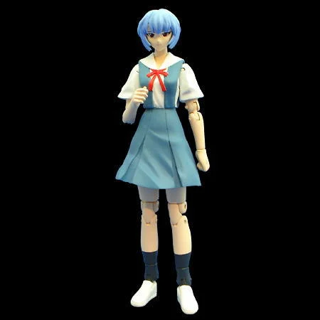 ������� Evangelion Microman Micro Action Series: Ayanami Rei School Uniform MA-25 Takara